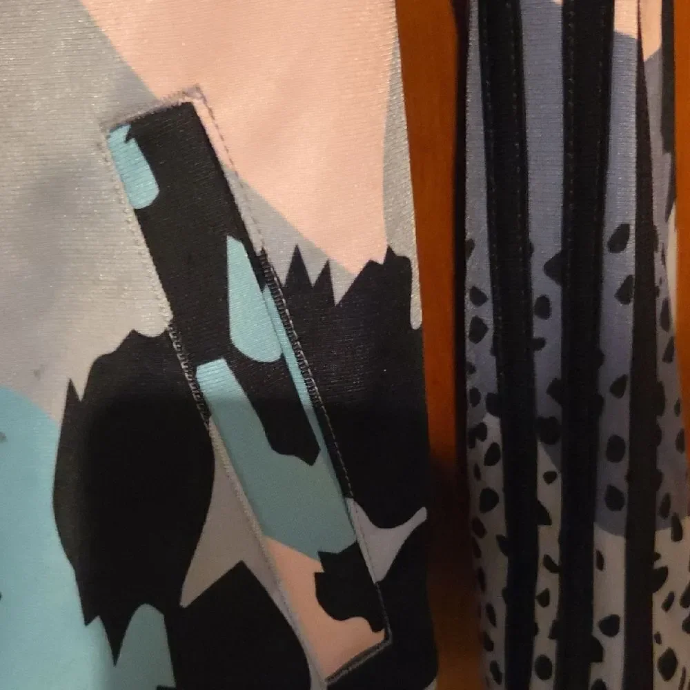 Adidas Abstract Black and Pastel Jacket